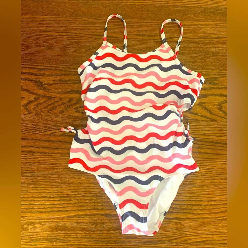 ONE PIECE BATHING SUIT WITH WAIST CUT OUTS